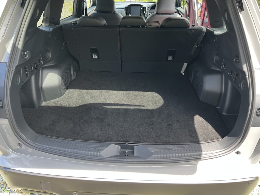 社外マットを設置した状態