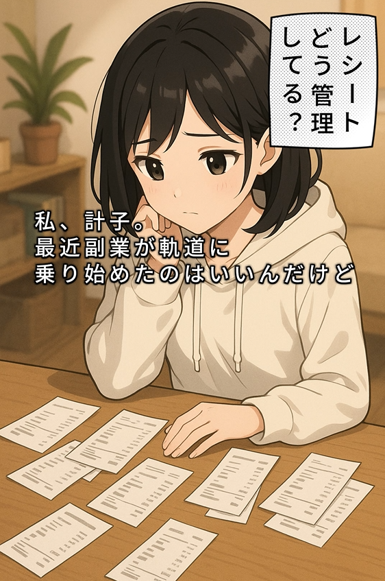 動画の冒頭。計子さん